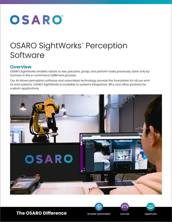 Download the OSARO SightWorks™ Datasheet